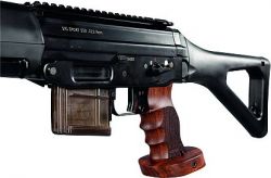 SIG 550 symmetrisch, verstellbar mit Fingerrillen, Rhomlas